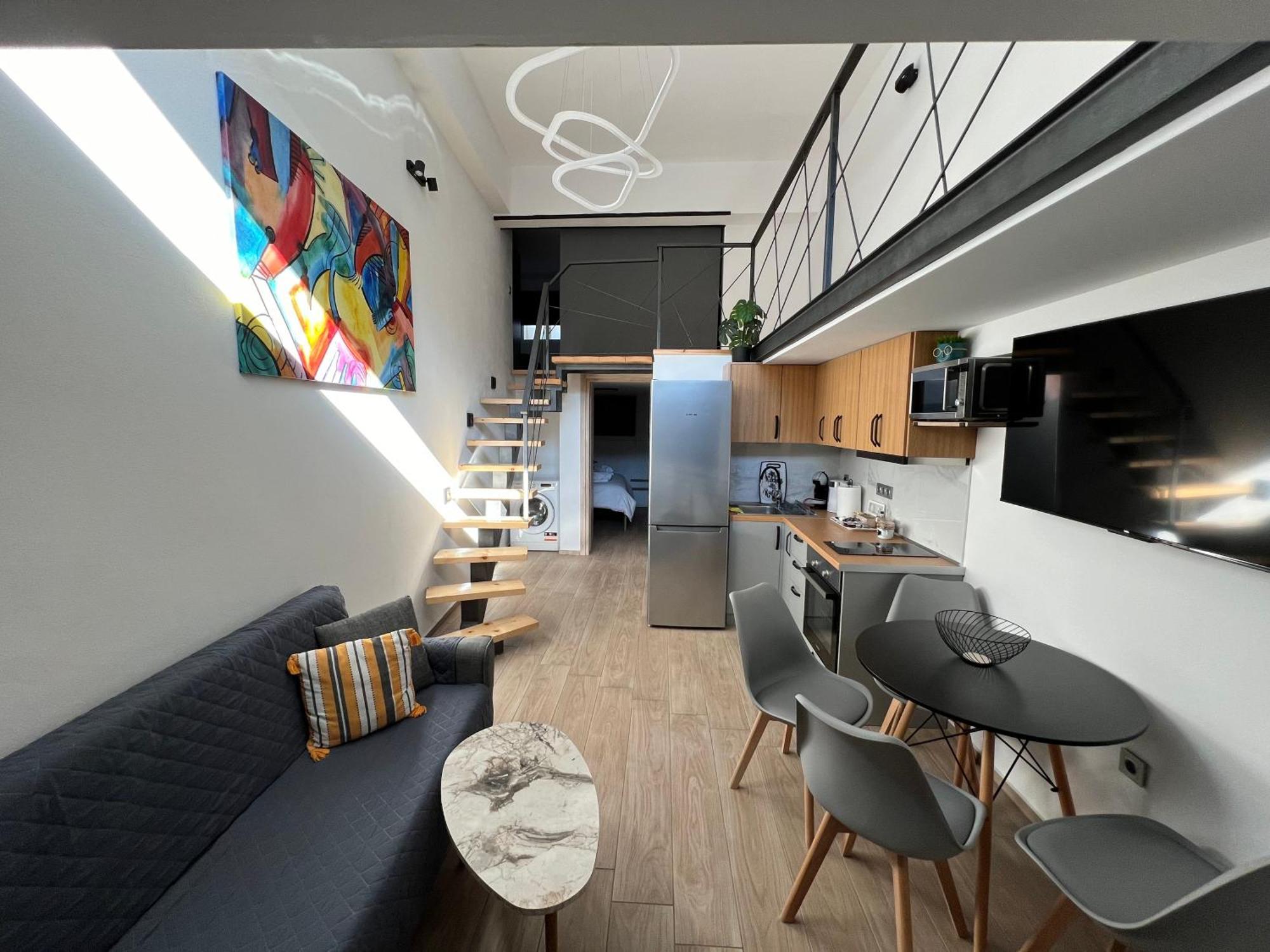 City Center Loft With Private Parking Кавала Екстер'єр фото